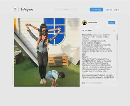 Respon Fasha Sandha terhadap tindakan saman Nora Danish