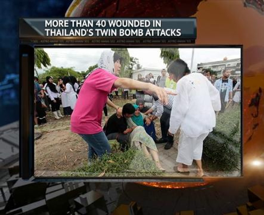 More than 50 wounded in Thailand's bomb attacks