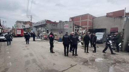 Son dakika gündem: Hurda deposunda meydana gelen patlamada 2 kişi yaralandı