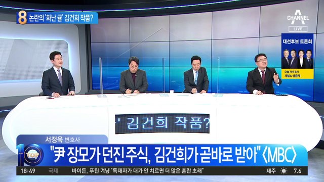 논란 부른 ‘화난 귤’ 김건희 작품인가