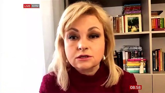 Ukraine crisis - Maria Burmaka, Ukrainian musician: I want to say to Putin - you are a murderer!