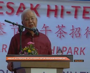 Hindari ekstrimisme dalam agama untuk kekalkan kestabilan