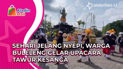 Sehari Jelang Nyepi, Warga Buleleng Gelar Upacara Tawur Kesanga
