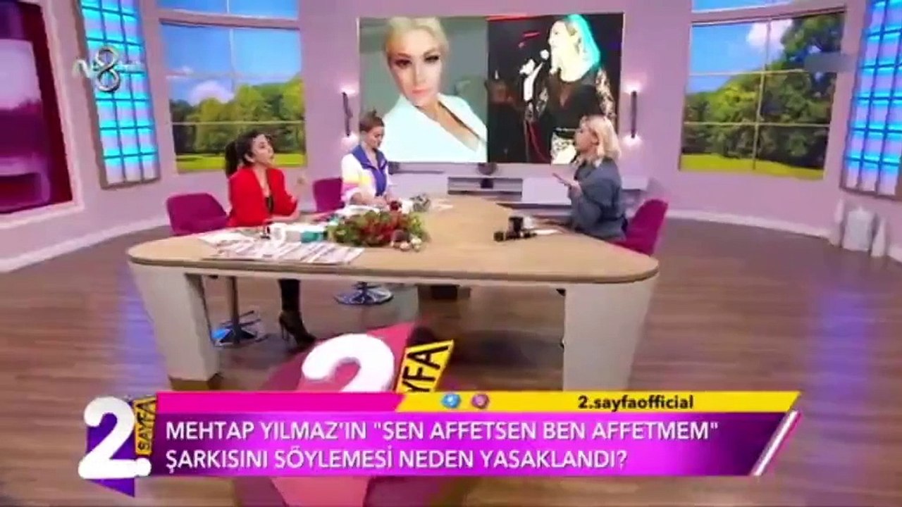 Bergen'in şarkısına çektiği klip yasaklanan Mehtap Yılmaz canlı yayında göz yaşlarına boğuldu