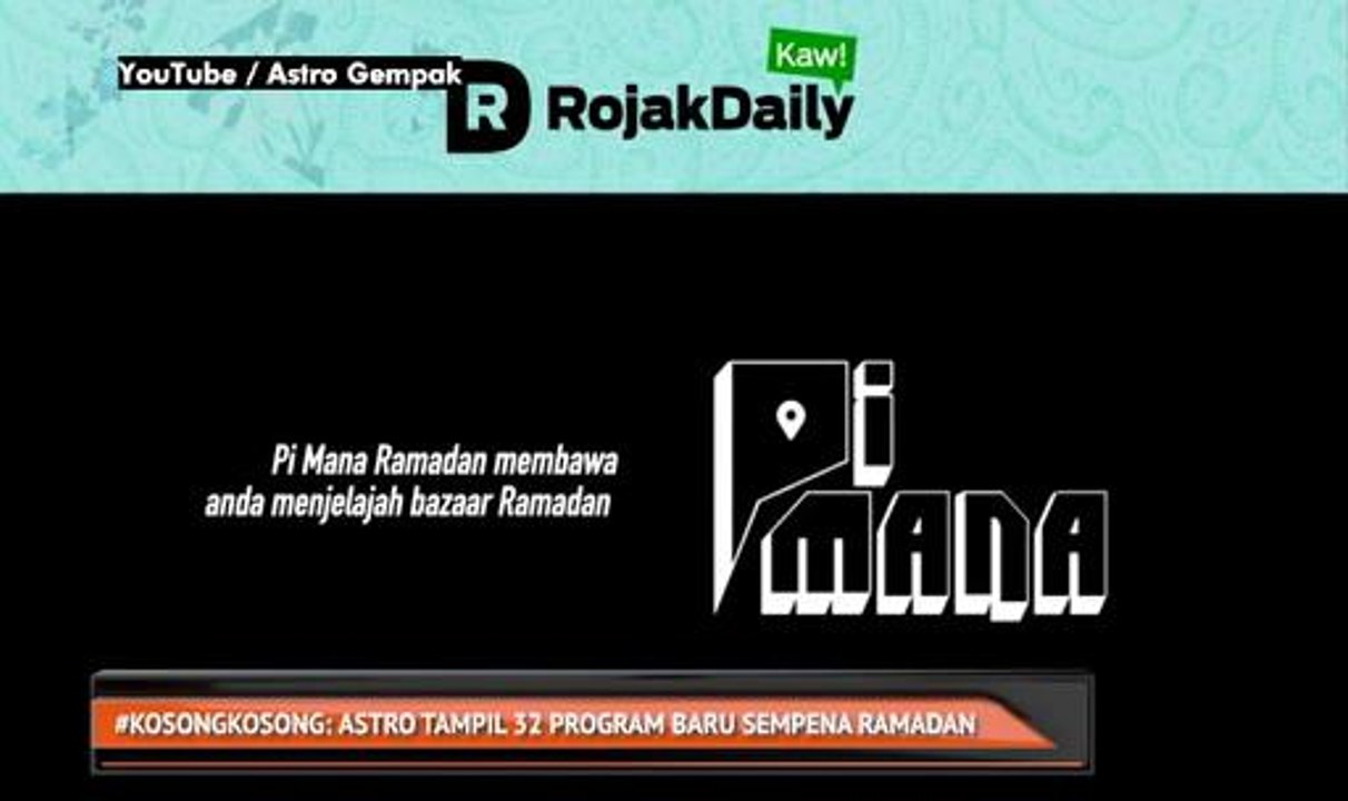 #KosongKosong: Astro tampil 32 program baru sempena Ramadan