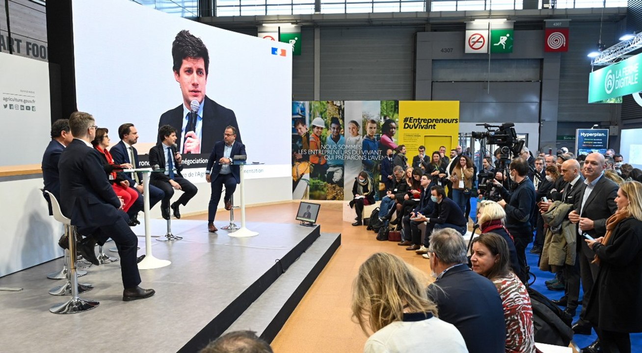 #SIA2022 : Julien Denormandie participe à une table-ronde sur la loi EGalim 2