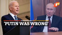 US Prez Joe Biden Condemns Russia’s ‘Premeditated’ Attack, Reinforces Tough Sanctions