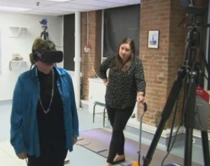 VR to help patients suffering from balance problems