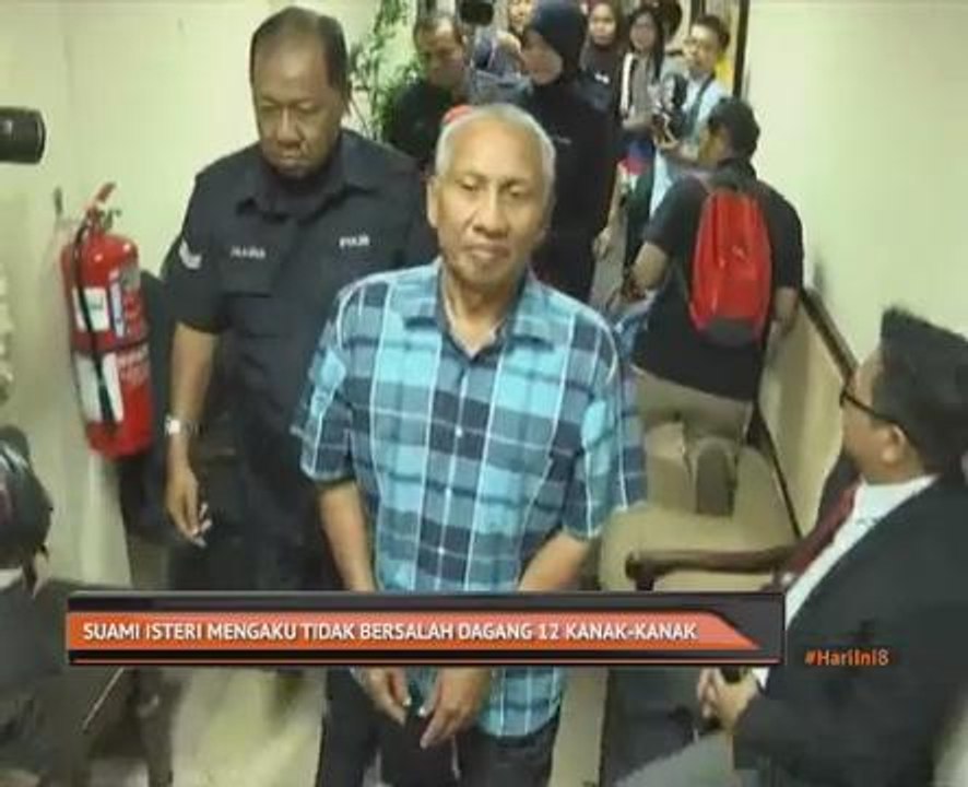 Suami isteri mengaku tidak bersalah dagang 12 kanak-kanak