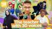 The teacher with 30 voices | Make Your Day