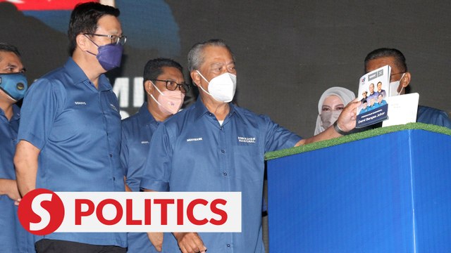 Johor polls: Perikatan Nasional launches its state election manifesto