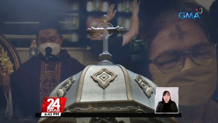 Misa ngayong "Ash Wednesday" sa Quiapo at Baclaran church, dinagsa ng mga deboto | 24 Oras