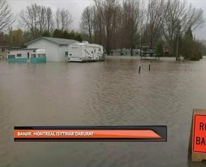 Banjir: Montreal isytihar darurat
