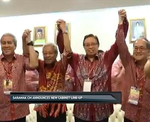 Sarawak CM announces new Cabinet line-up