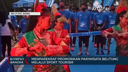 Menparekraf Promosikan Pariwisata Belitung Melalui Sport Tourism