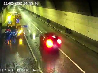 Russie : Un employé d'autoroute fait un malaise et frôle la mort !