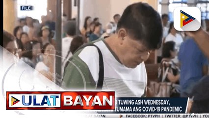 Pagpapahid ng abo sa noo ngayong Ash Wednesday, muling ibinalik