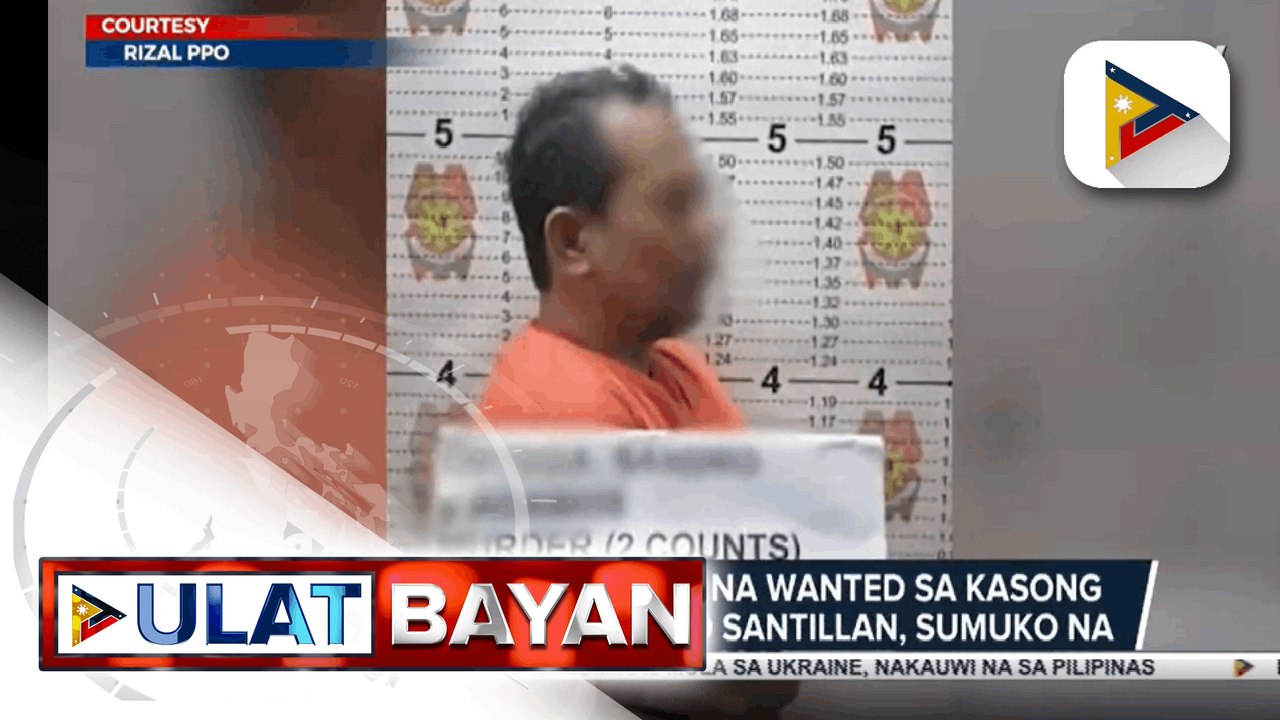 Pulis sa Cainta, Rizal na wanted sa kasong pagpatay kay Richard Santillan, sumuko na