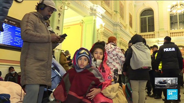 Guerre en Ukraine : C'était terrible, on était presque morts , témoignages de réfugiés en Pologne