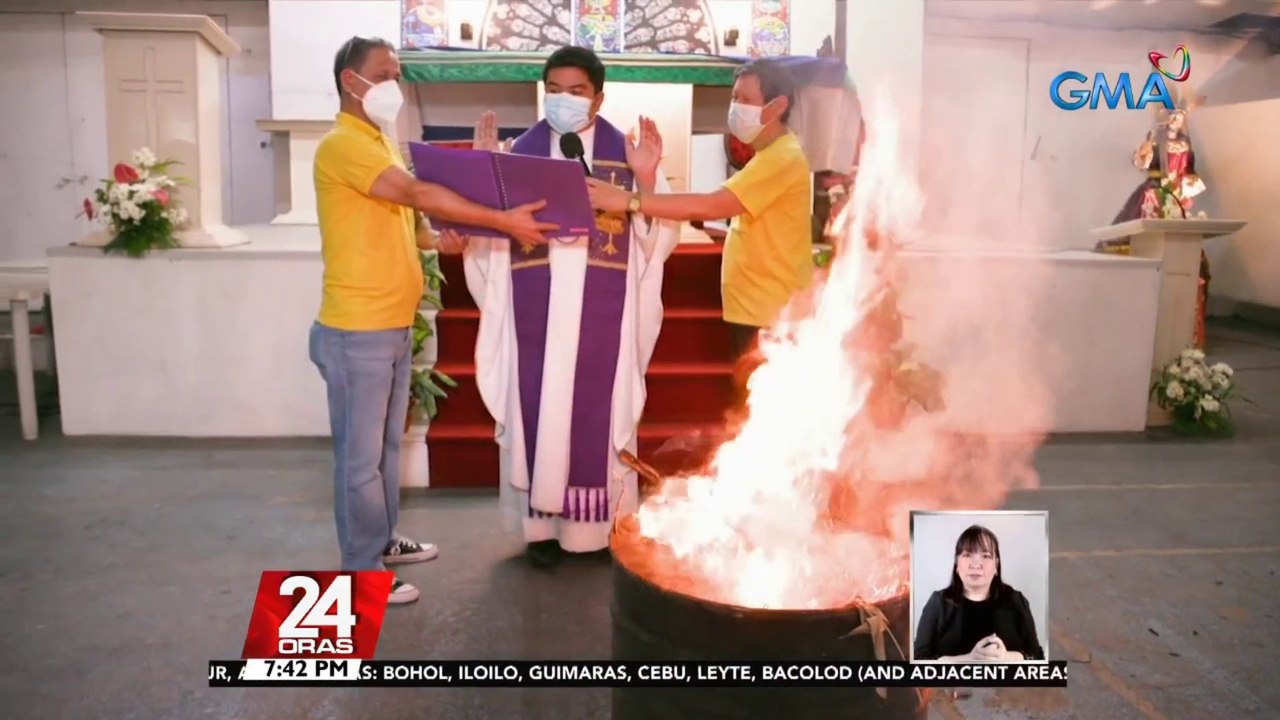 #KuyaKimAnoNa?: Krus na inilalagay sa ating noo...