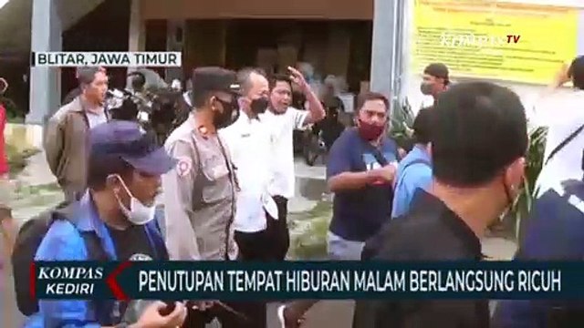 Penyegelan Tempat Hiburan Malam Diwarnai Kericuhan
