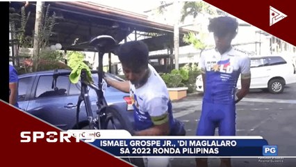 Ismael Grospe Jr., 'di maglalaro sa 2022 Ronda Pilipinas