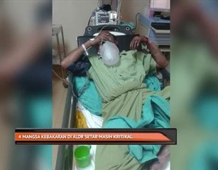 4 mangsa kebakaran di Alor Setar masih kritikal