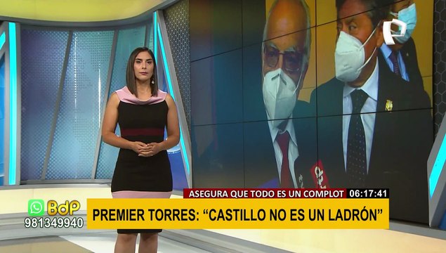 Aníbal Torres: Pedro Castillo no es un ladrón y Karelim López no ha presentado pruebas