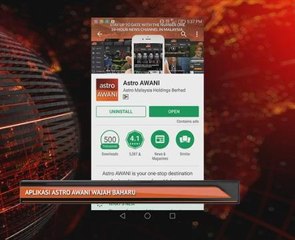 Aplikasi Astro AWANI wajah baharu