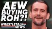 Is AEW BUYING ROH?! Ring Of Honor For SALE! SuperCard Of Honor Announced! | WrestleTalk