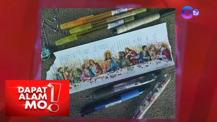 Dapat Alam Mo!: Mga resibo, puwede na ring gawing art!