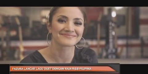 Fazura lancar lagu duet dengan raja R&B Filipina