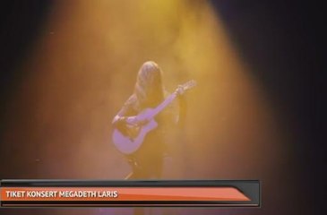 Tiket konsert Megadeth laris