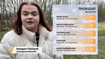 Daily Weather Report for the North East 2 March