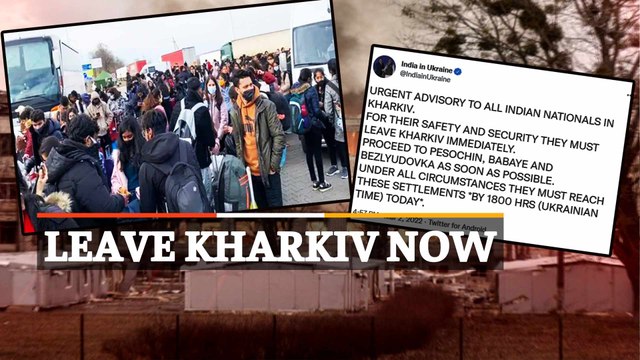 WAR BREAKING: Urgent Advisory By Indian Embassy In Ukraine To Indian Nationals In Kharkiv