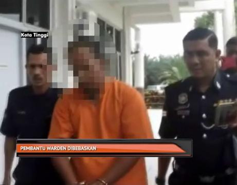 Pembantu warden dibebaskan