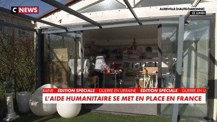 Guerre en Ukraine : l'aide humanitaire se met en place en France