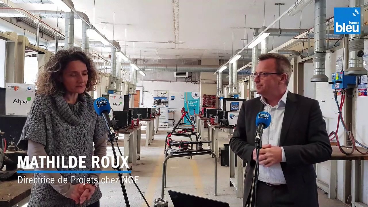 Mathilde Roux : le groupe NGE féminise tous ses métiers - Vidéo Dailymotion