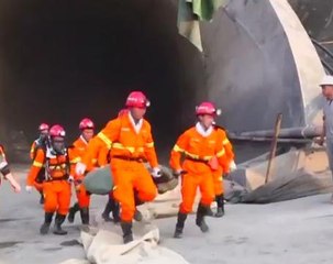 12 trapped in railway tunnel blast confirmed dead in southwest China