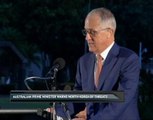 Australian prime minister warns North Korea of threats