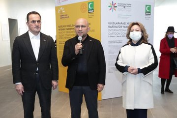 Yeşilay'ın yarışmalarında derece alan eserler AKM'de sergileniyor