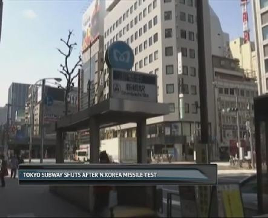 Tokyo subway shuts after North Korea missile test