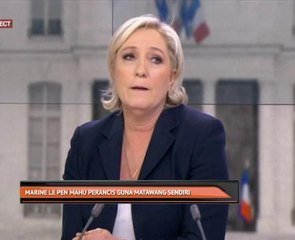 Marine Le Pen mahu Perancis guna matawang sendiri