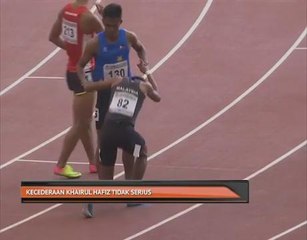 Kecederaan Khairul Hafiz Jantan tidak serius