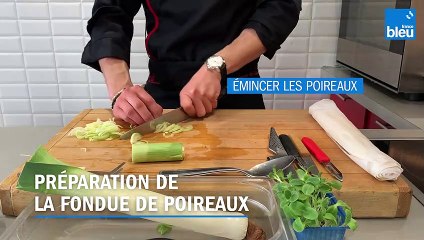 Recette du mille-feuille poireaux, moutarde Clovis et boudin de Rethel