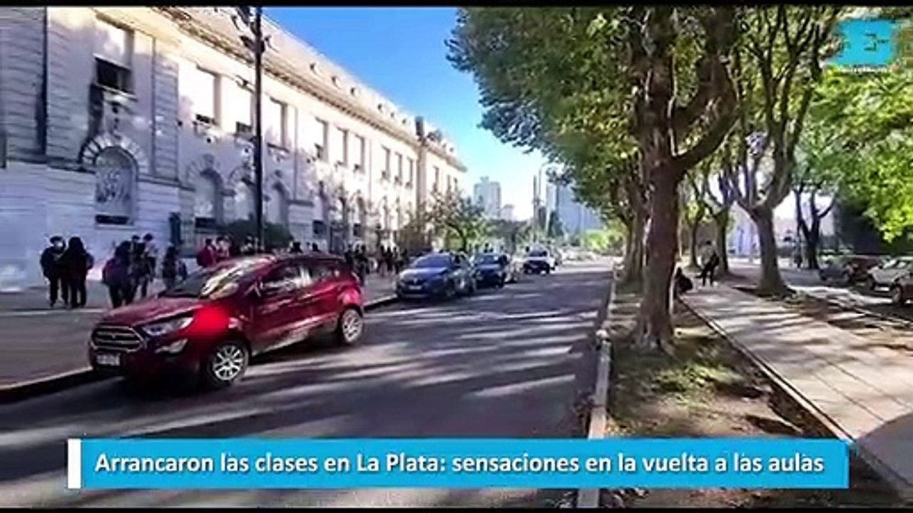 Arrancaron las clases en La Plata, sensaciones en la vuelta a las aulas