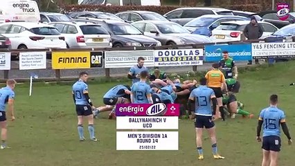 #EnergiaAIL Highlights: Ballynahinch v UCD