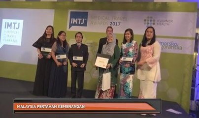 Malaysia pertahan kemenangan destinasi terbaik kesihatan dunia