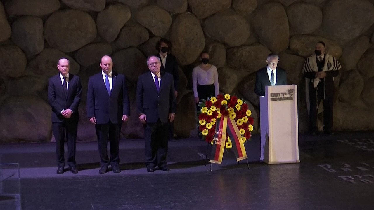 Scholz visita Israel