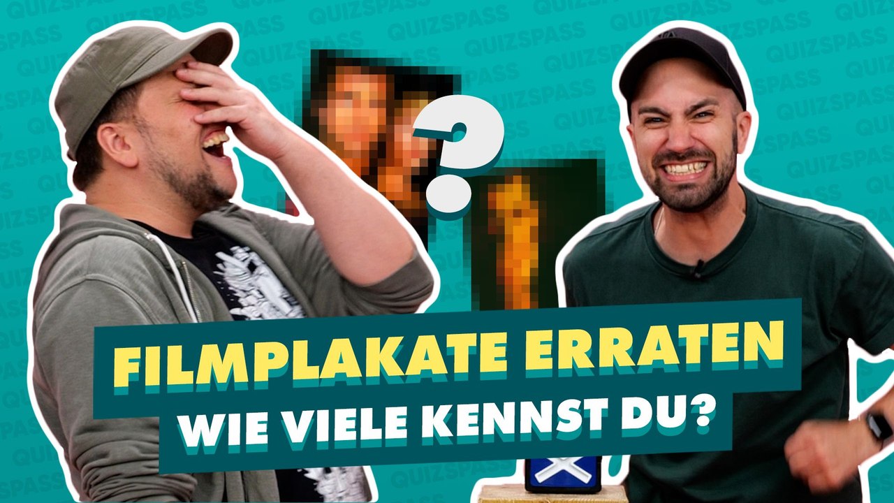 Filmplakate-Quiz mit krassem Einsatz!